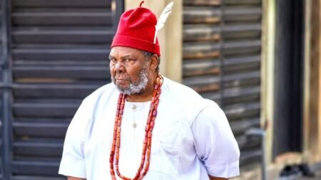 Pete Edochie in Ghana, speaks on health challenges Pete Edochie in Ghana, speaks on health challenges