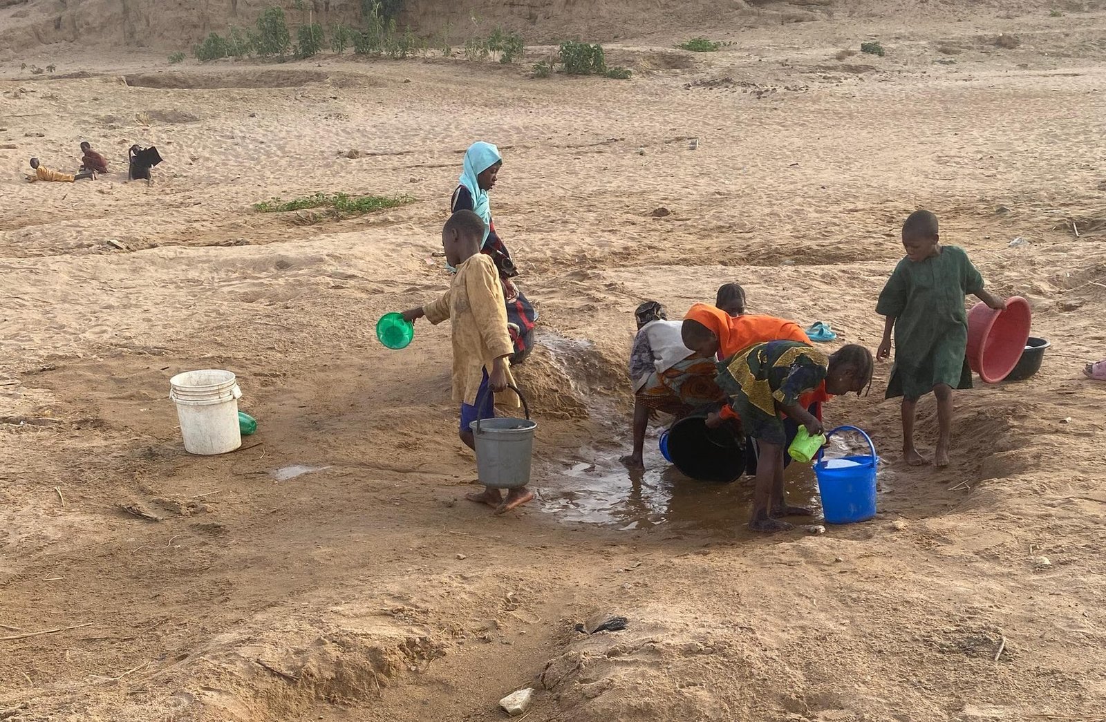 Unhygienic water relied on by some Bukkuyum residents