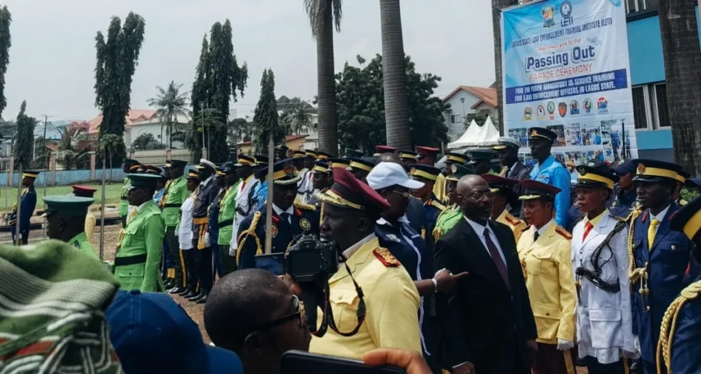 Lagos trains 1,800 law enforcement officers Lagos trains 1,800 law enforcement officers